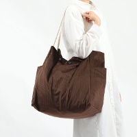 STANDARD SUPPLY X^_[hTvC DAILY CORDUROY TOTE L