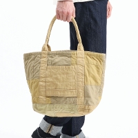 hobo z[{[ CARRY-ALL TOTE M UPCYCLED FRENCH ARMY CLOTH 18L HB-BG3412