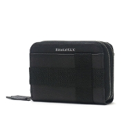 MAKAVELIC }LxbN LEATHER SERIES EMBOSS LEATHER KEY CASE WALLET 3121-30808