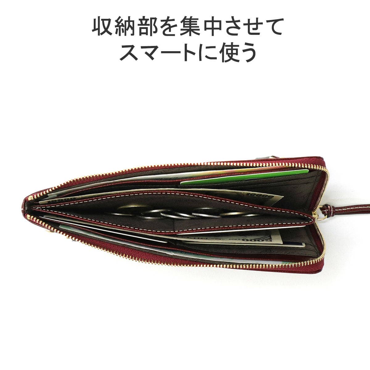 Dakota ダコタ モデルノ L字ファスナー長財布 0035086｜【正規販売店】カバン・小物の専門店のギャレリアモール
