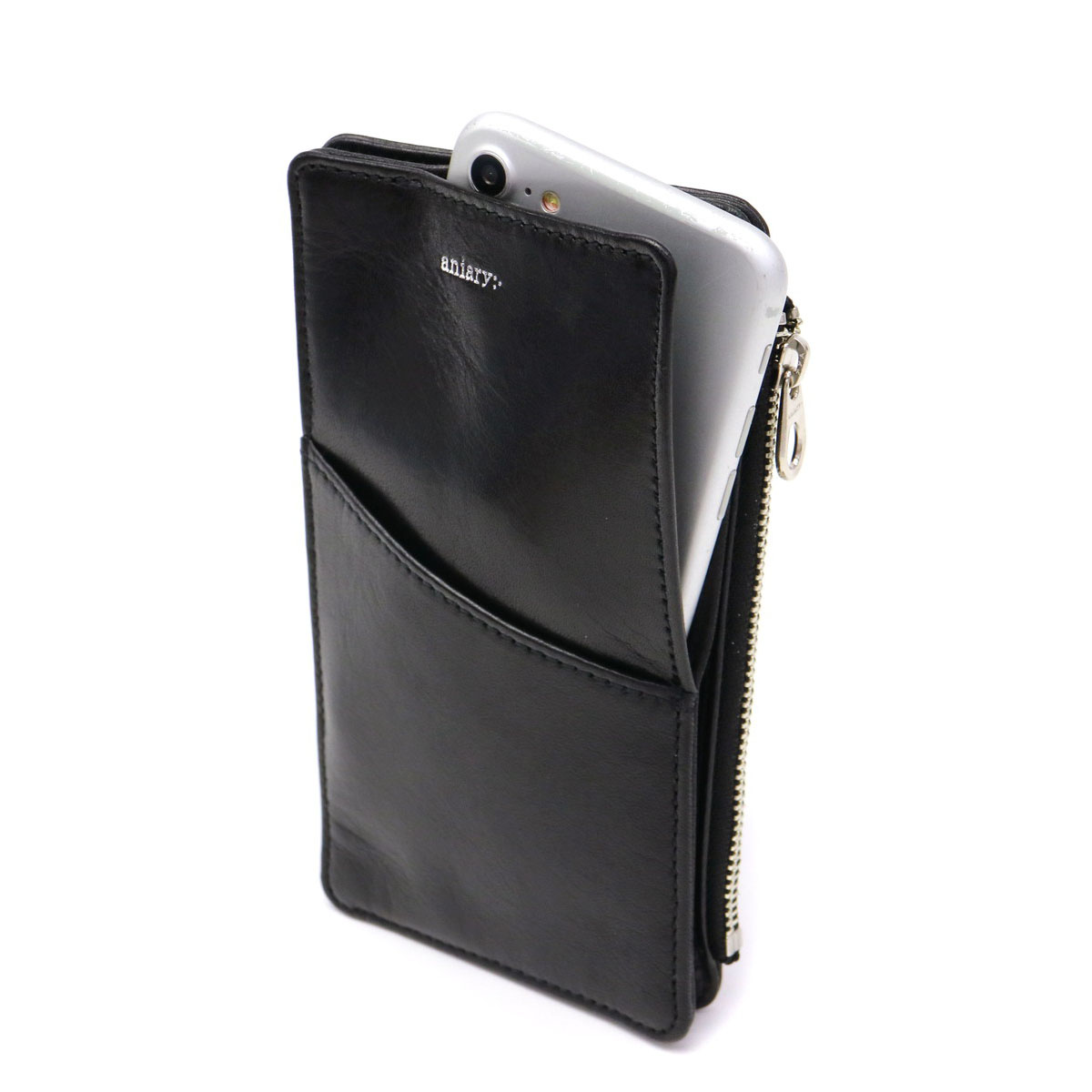 正規取扱店】アニアリ aniary マルチケース S Antique Leather