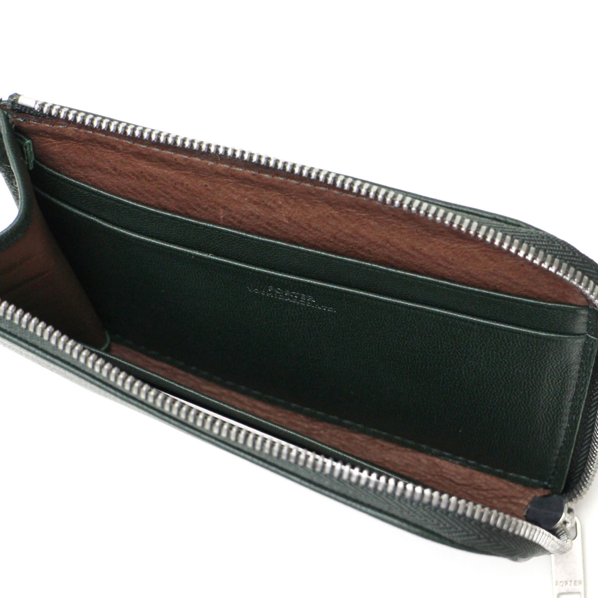 吉田カバン ポーター クラスト ポーター 財布 PORTER CRUST 小銭入れ コインケース ジップウォレット ウォレット L字ファスナー カード 吉田かばん  メンズ レディース 革 本革 レザー 日本製 軽い 035-03433｜【正規販売店】カバン・小物の専門店のギャレリアモール