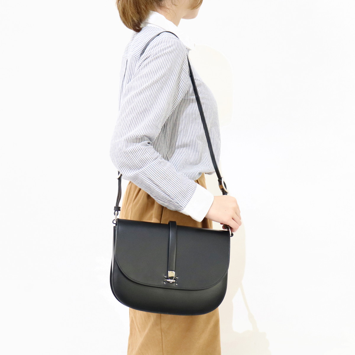 吉田カバン ポーターガール グラス Porter Girl Glass ショルダーバッグ L 斜めがけ レディース 吉田かばん 革 036 公式 カバン 小物の専門店のギャレリアモール