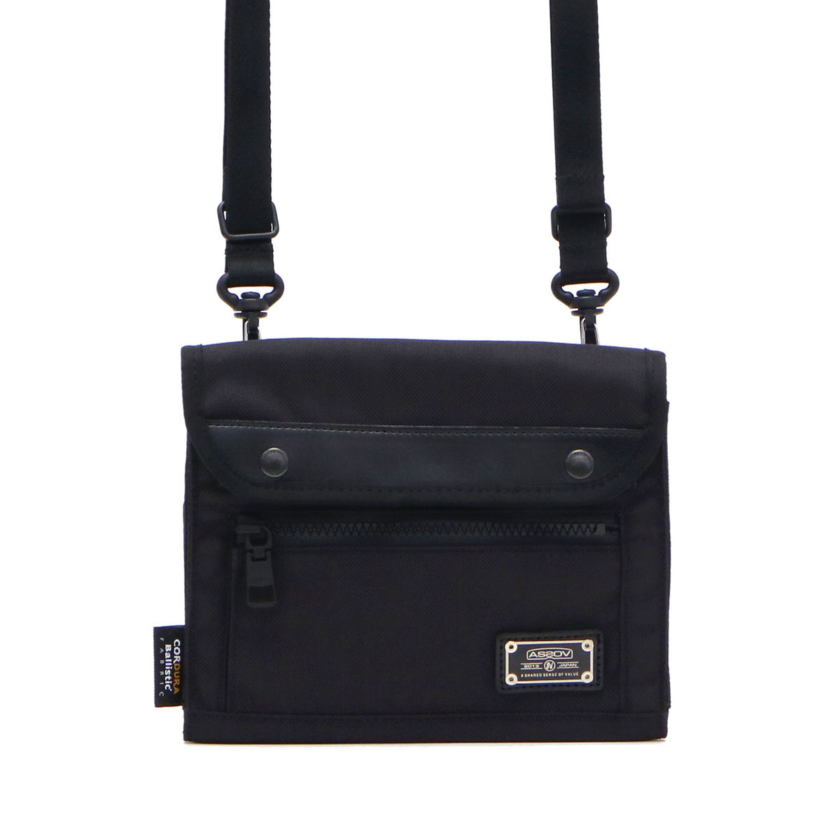 正規品1年保証】AS2OV アッソブ EXCLUSIVE BALLISTIC NYLON WALLET 