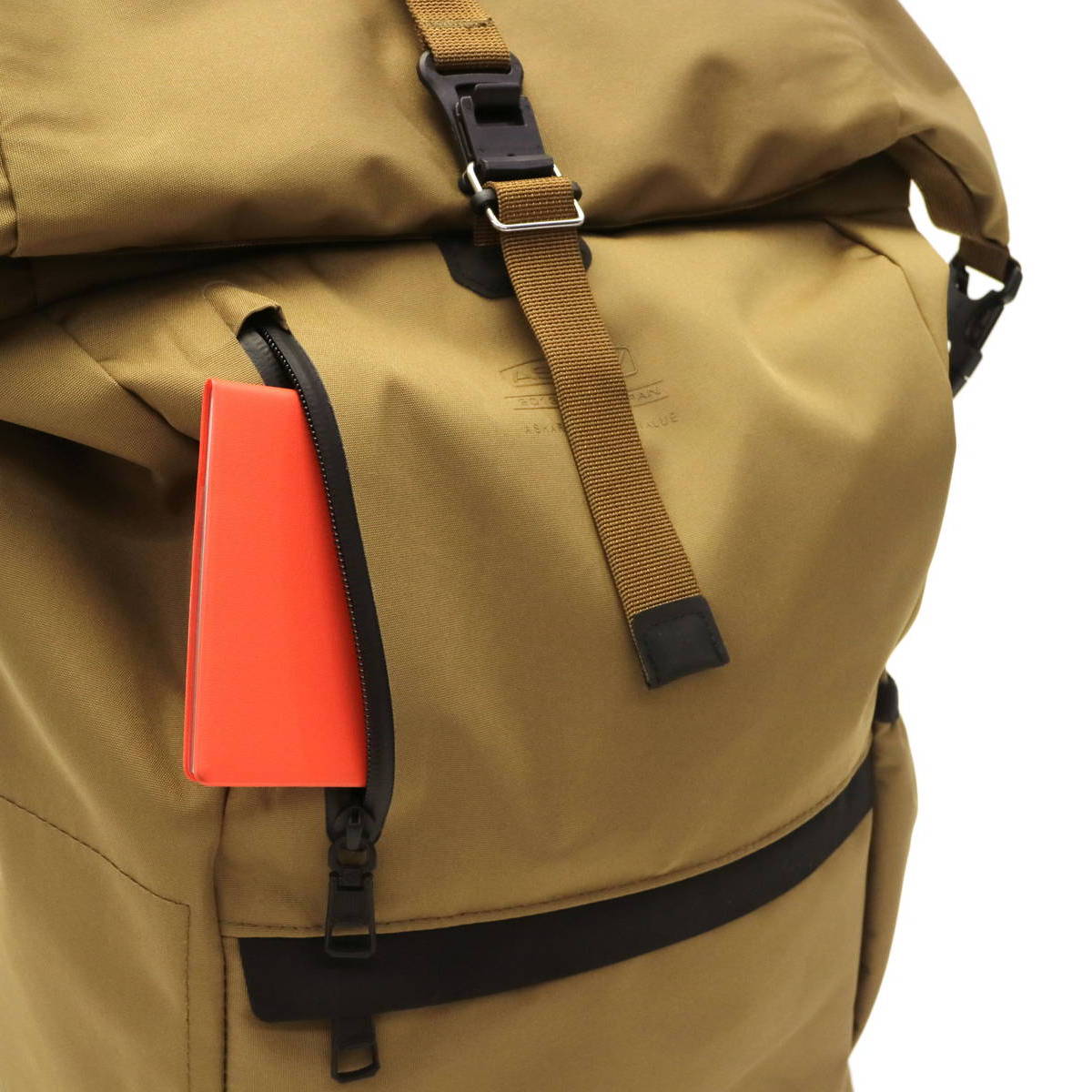 AS2OV アッソブ WATER PROOF CORDURA 305D ROLL BACKPACK 141609