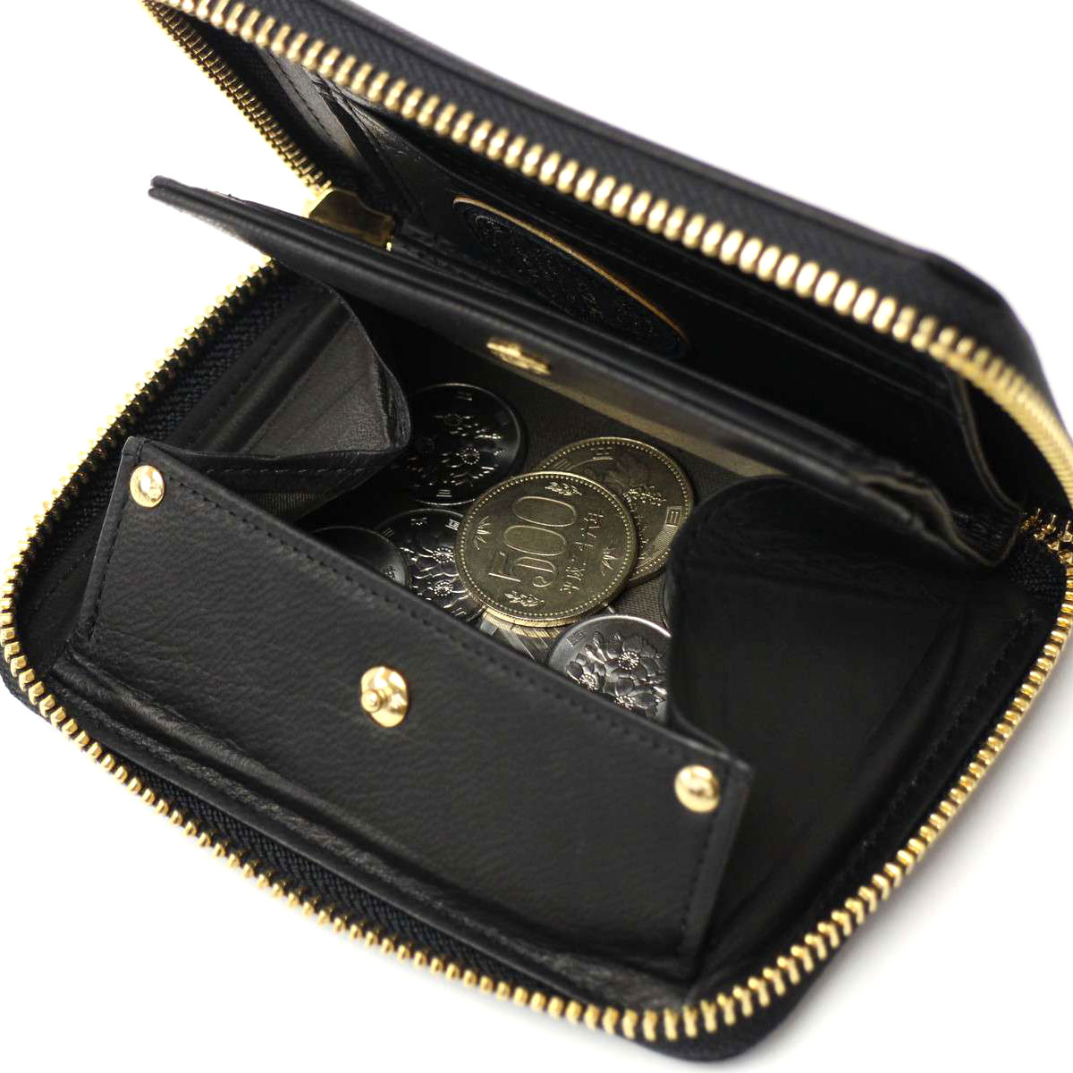 吉田カバン ポーター 財布 二つ折り財布 box型小銭入れ ラウンド 