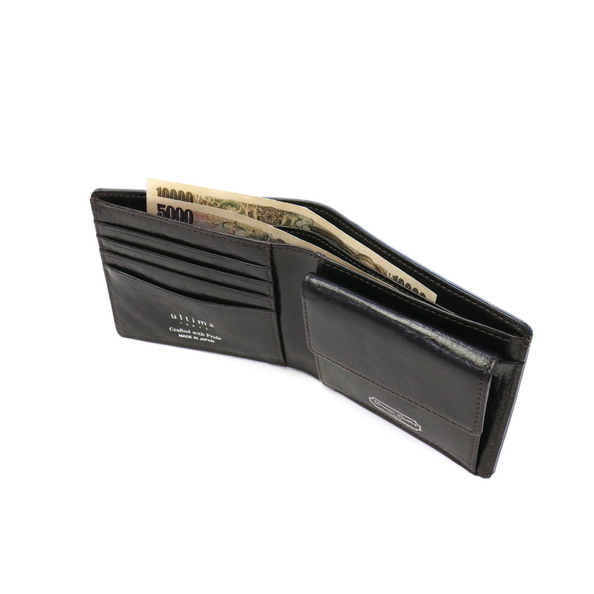 グッチ牛ドラえもん 二つ折り財布 ベージュ/レッド レディース