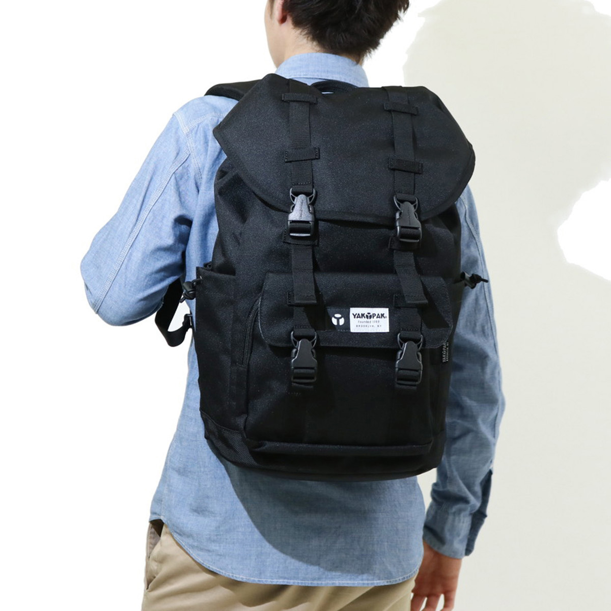 ヤックパック リュック YAKPAK バックパック FLAP BACKPACK フラップ ...