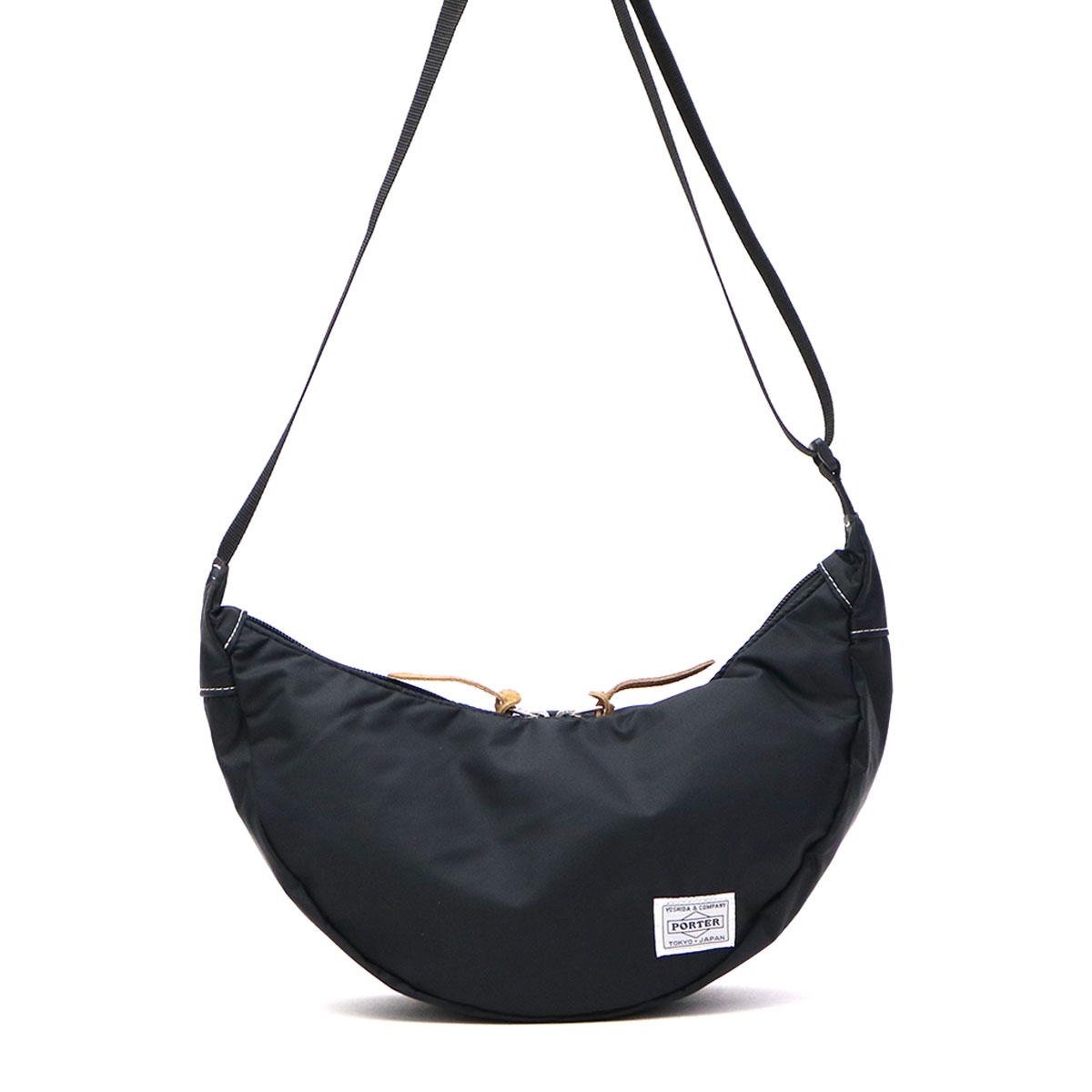 吉田カバン ポーター リーフ Porter Reef ショルダーバッグ S 三日月型ショルダー吉田かばん 813 056 送料無料 ポーターバッグ 公式 カバン 小物の専門店のギャレリアモール