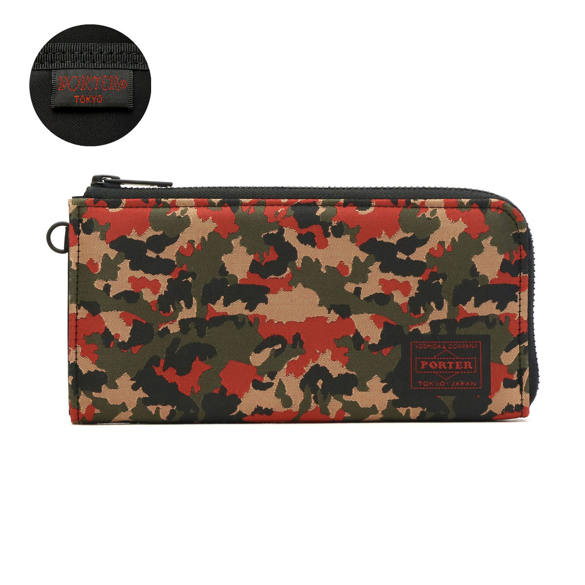 PORTER ポーター GHILLIE ギリー L字ファスナー長財布 886-16139