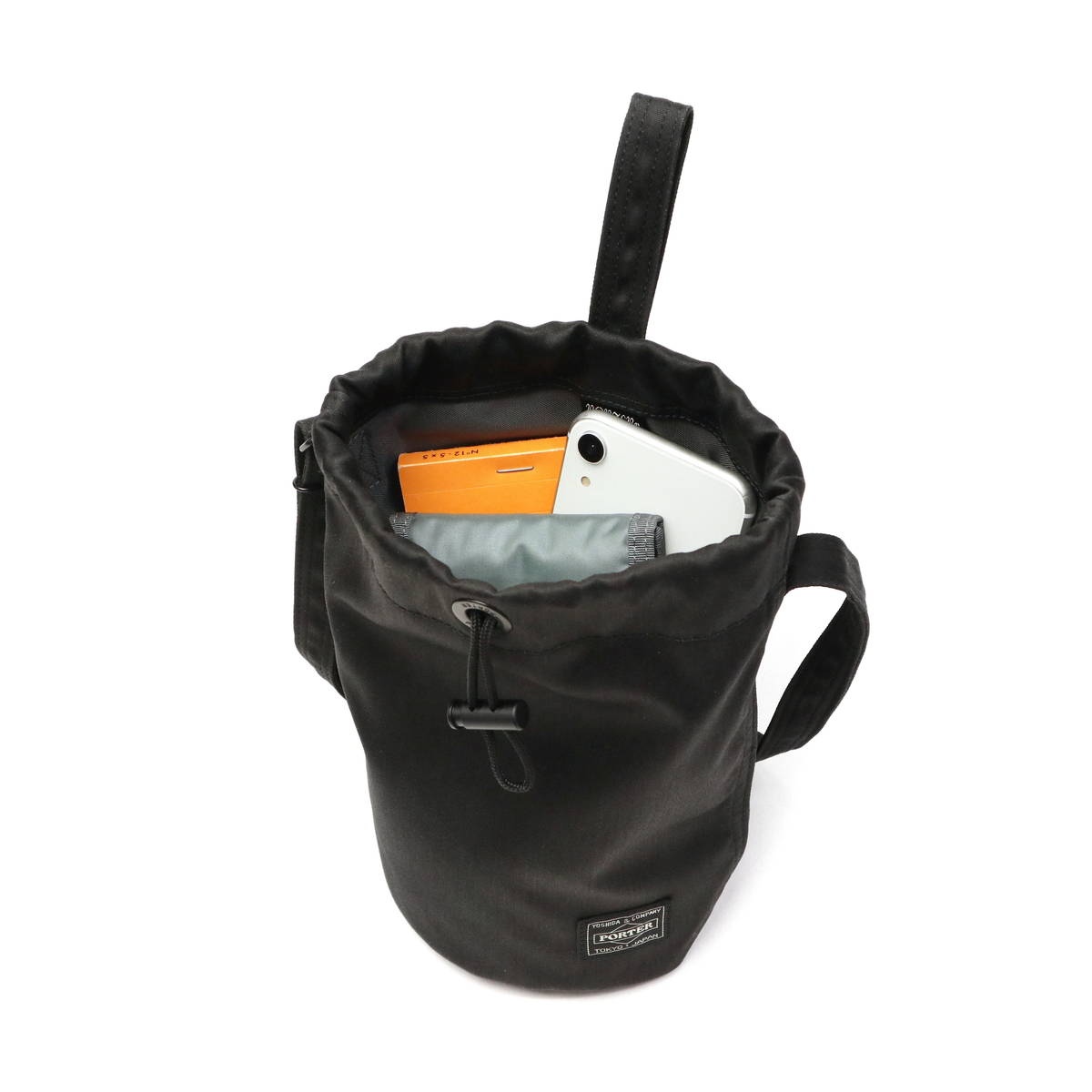 ポーター デニム ドローストリングバッグ(L) 892-15102 ショルダー  