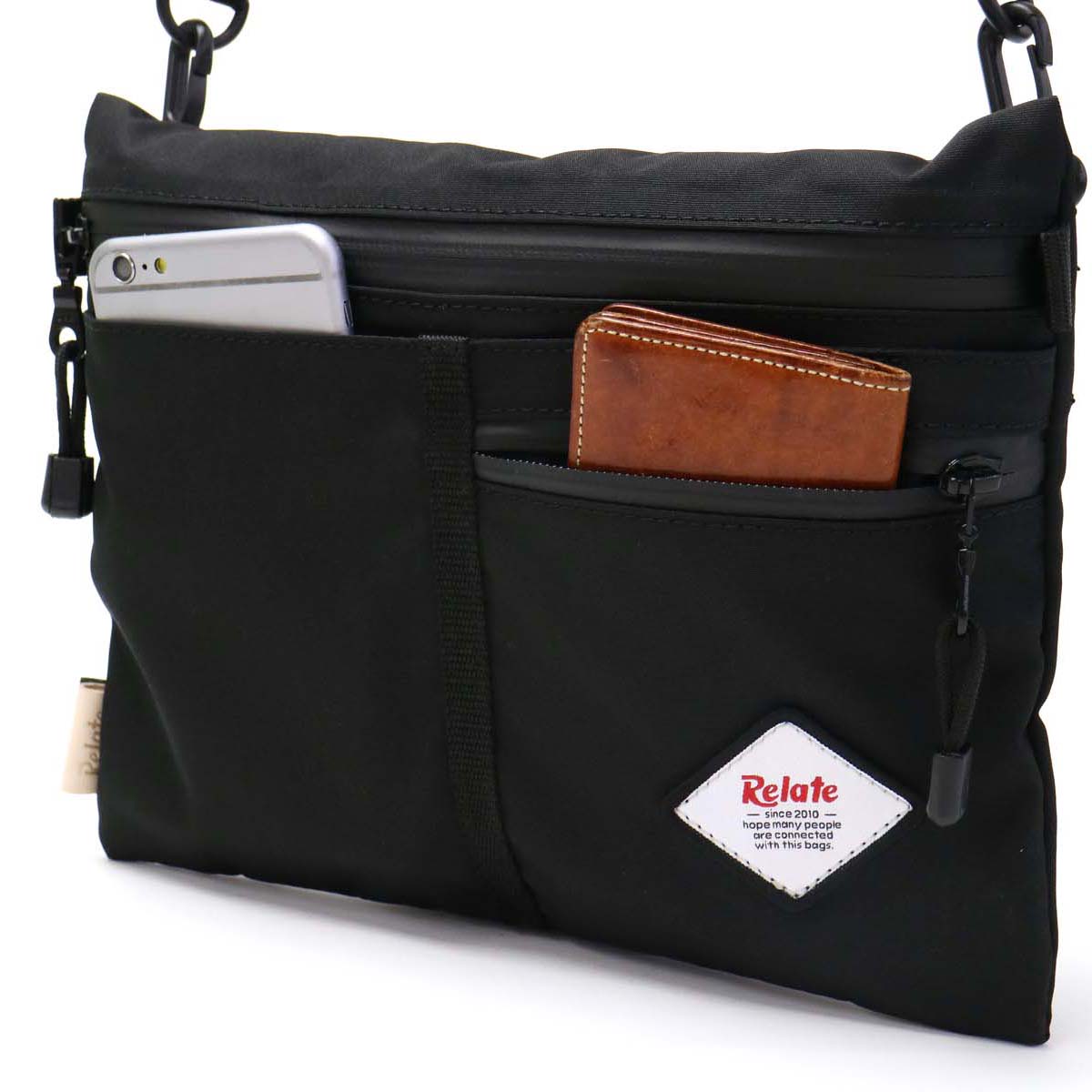 リレイト ショルダー Relate サコッシュ ショルダーバッグ CORDURA 