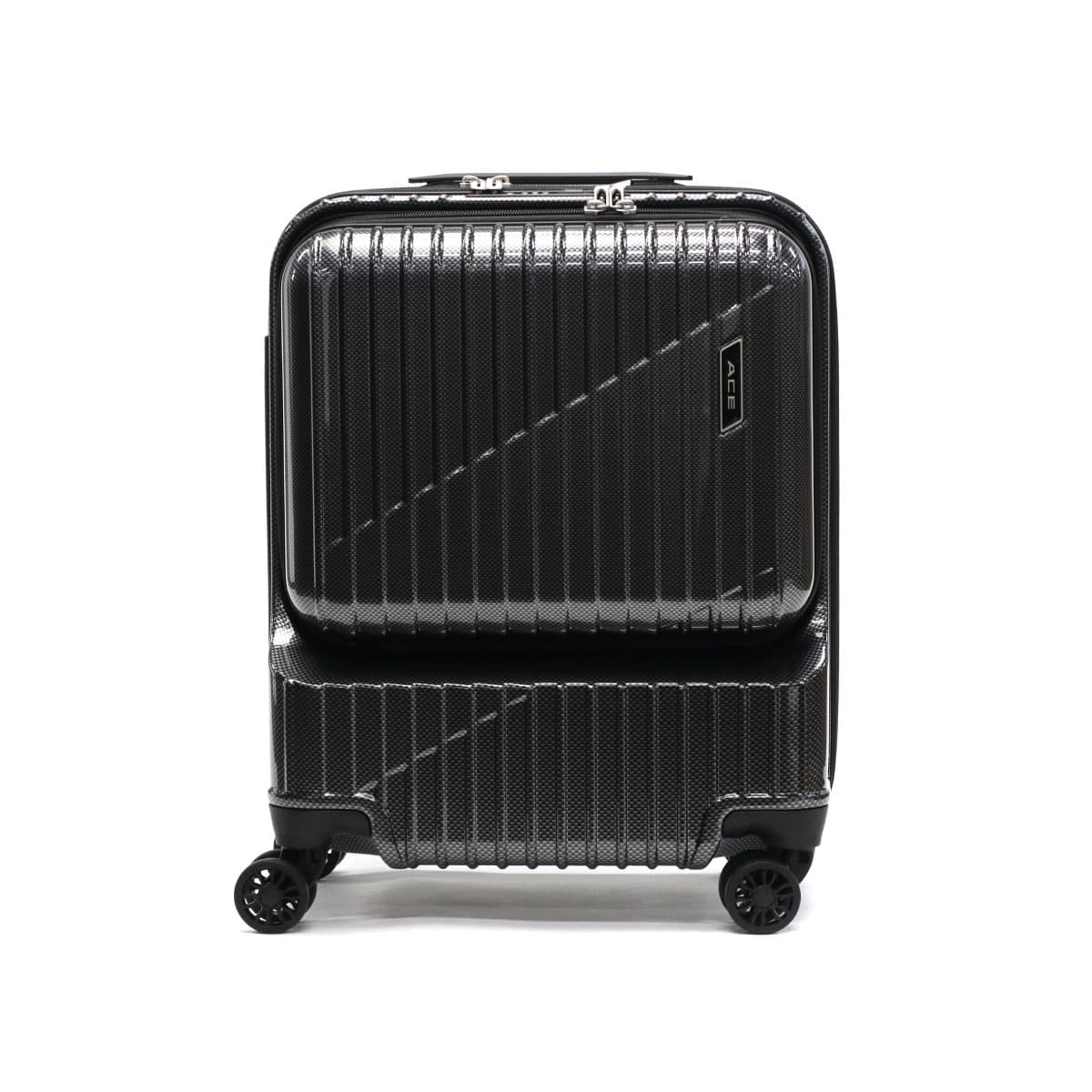 【希少・日本製】ACE製 Polo Club ダレス型ブリーフケース 緑 ACE エース クレスタ スーツケース 34L 06315｜【正規販売店】カバン