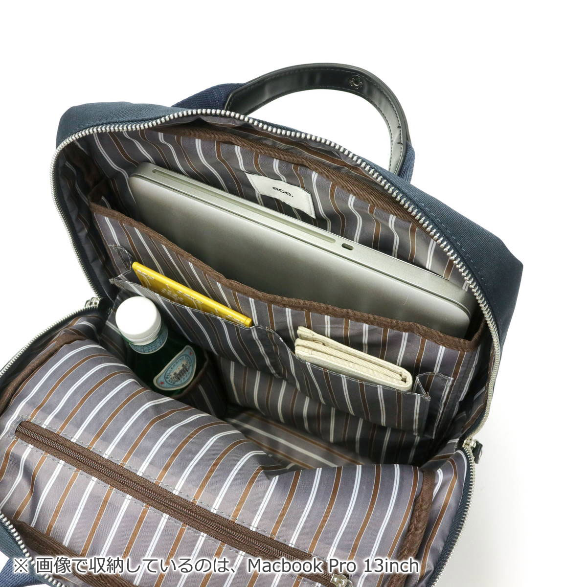 エースジーン スリファムヘザー レディース ビジネスリュック 15インチ対応 11012 ネイビー バッグ