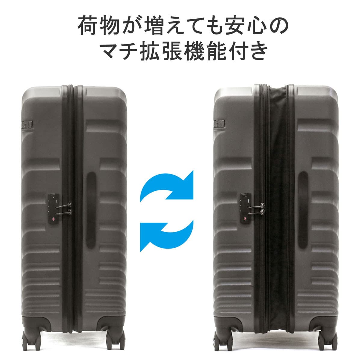 13585円 国内初の直営店 ACE DESIGNED BY IN JAPAN スーツケース エース デザインド バイ OVAL オーバル 旅行 拡張 Lサイズ 大容量 90L 111L 06423