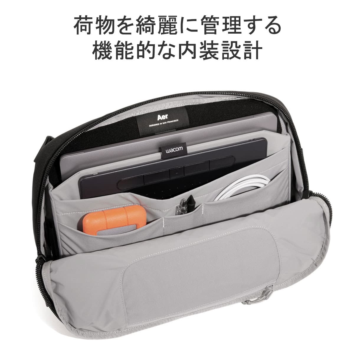 Aer エアー Tech Collection Tech Sling 3 ボディバッグ 9L