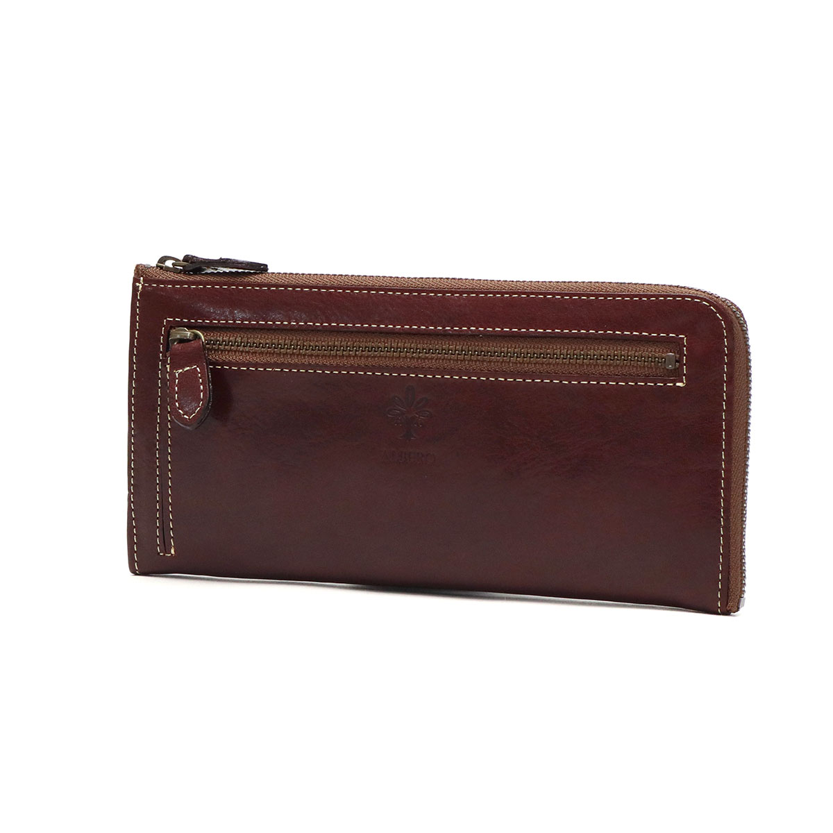 ALBERO アルベロ OLDMADRAS オールドマドラス L字ファスナー長財布