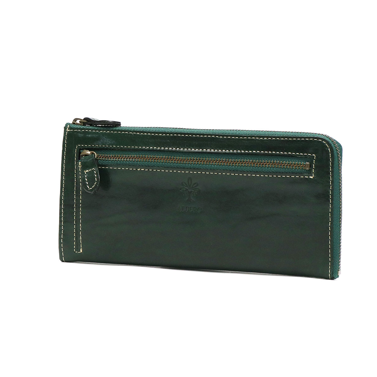 ALBERO アルベロ OLDMADRAS オールドマドラス L字ファスナー長財布