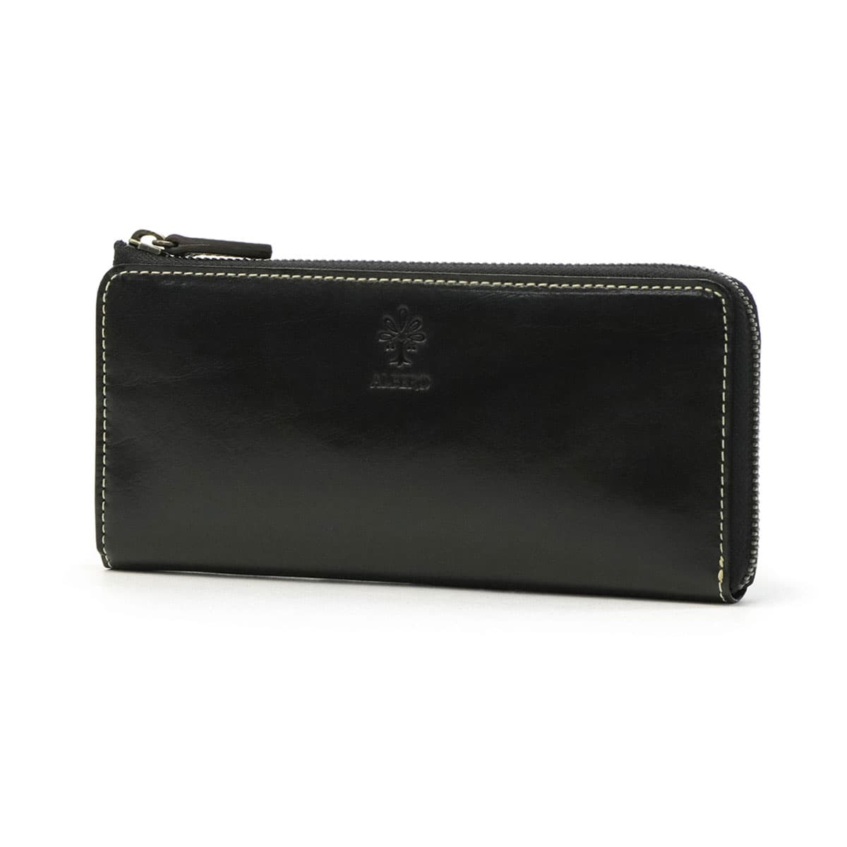 ALBERO アルベロ OLDMADRAS オールドマドラス L字ファスナー長財布 