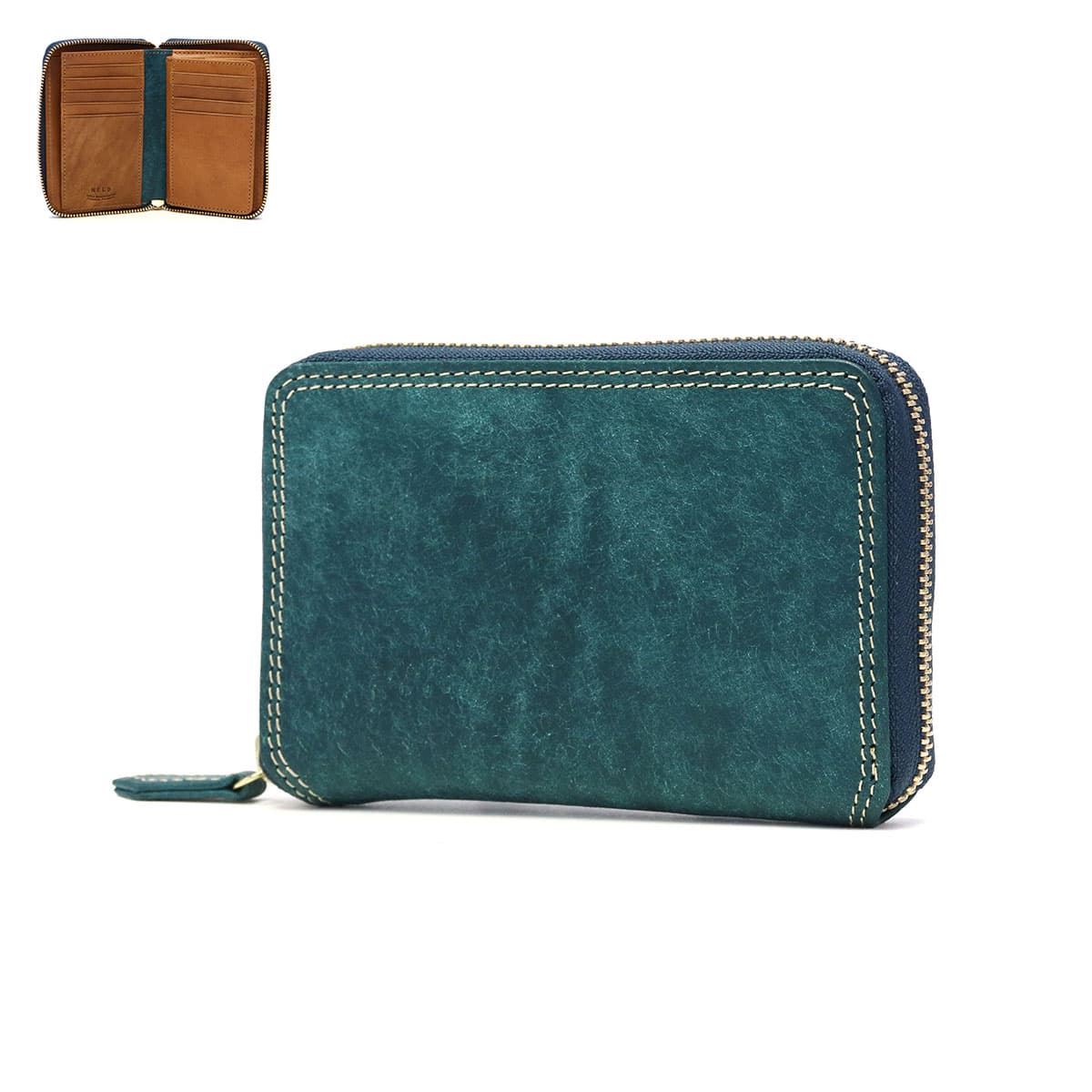 [新品未使用] NELD 財布　レザー　グリーン 楽天市場】【限定オリジナルカラビナプレゼント！】【選べるノベルティ