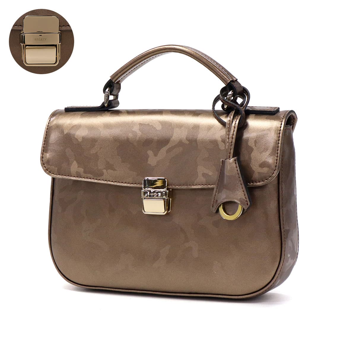 正規取扱店】aniary アニアリ C-Film Leather クラッチバッグ 35-08000