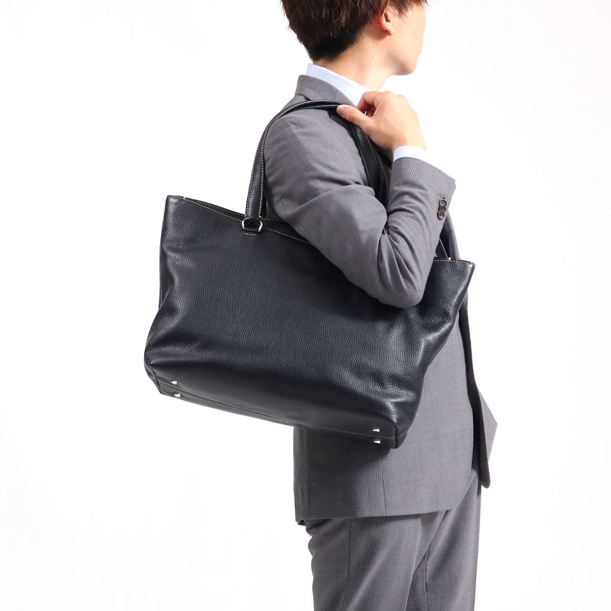 極美品 ・定価143,000円】STEFANO MANO トートバッグ - トートバッグ