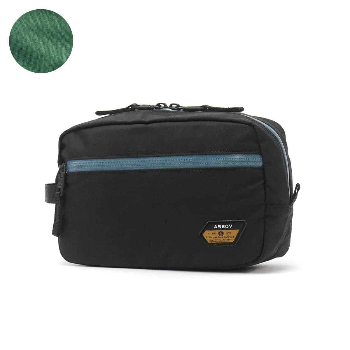 正規品1年保証】AS2OV アッソブ WATER PROOF ROUND POUCH 092100