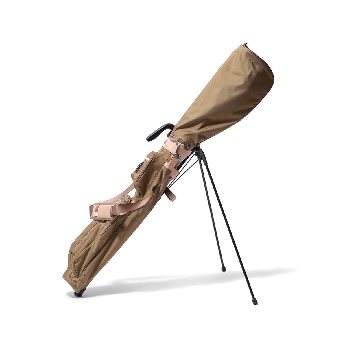AS2OV GOLF SELF STAND BAG カーキー 正規品1年保証】 AS2OV GOLF アッソブ ゴルフ EXCLUSIVE BALLISTIC