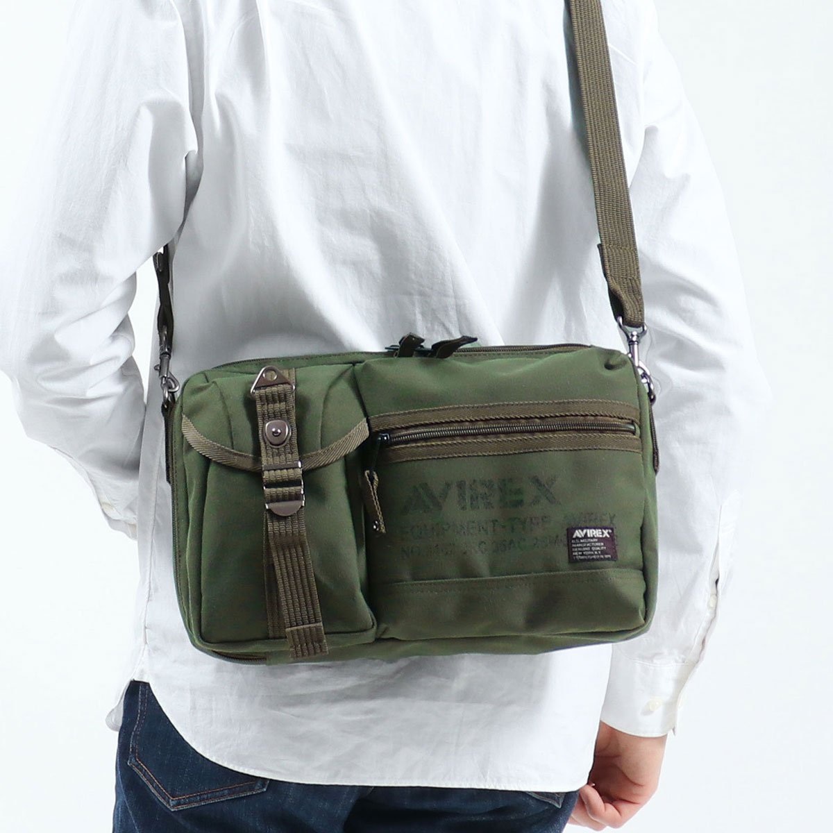 AVIREX アヴィレックス EAGLE イーグル 2WAYショルダーバッグ AVX3522