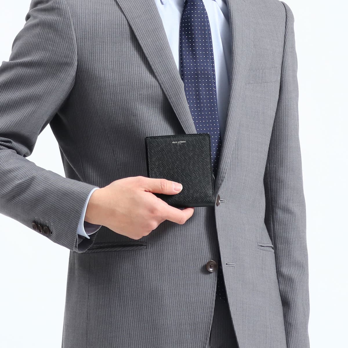 PELLE MORBIDA ペッレモルビダ Barca バルカ 二つ折り財布 BA304  