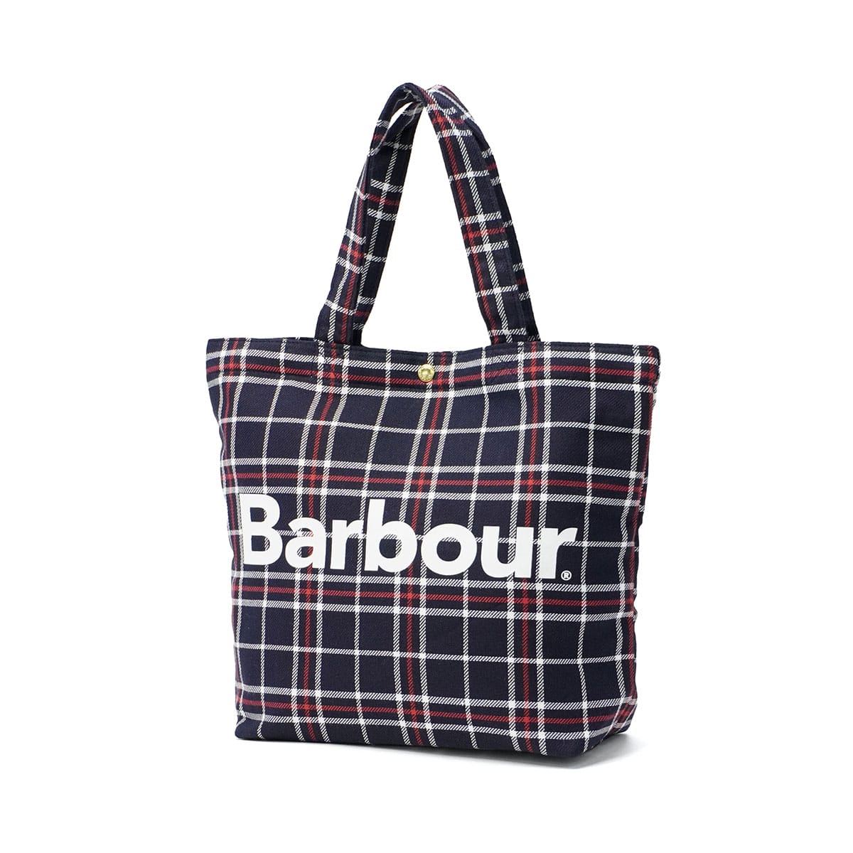 Barbour バブアー Telfield ミニ タータンロゴトートバッグ 7L トート