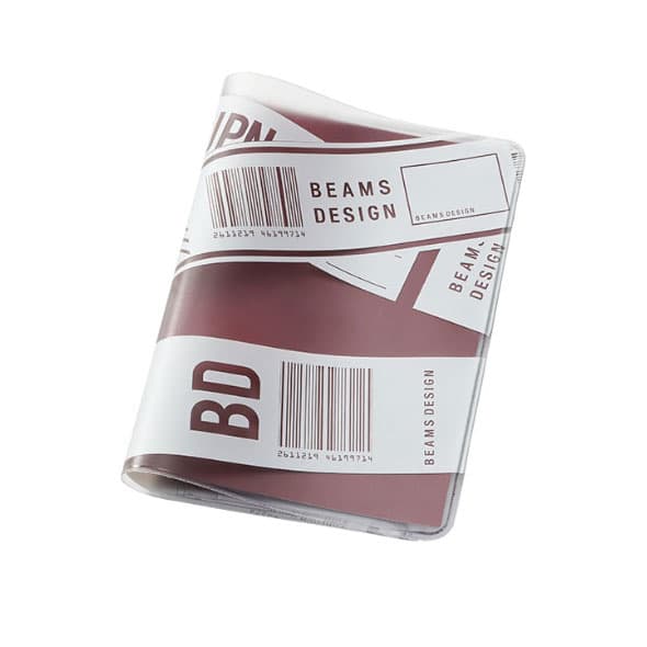 【メール便】BEAMS DESIGN ビームスデザイン CLEAR PASSPORT COVER (BARCODE) パスポートケース GW-BD53 ギャレリアモール/.galleria【全品送料無料】