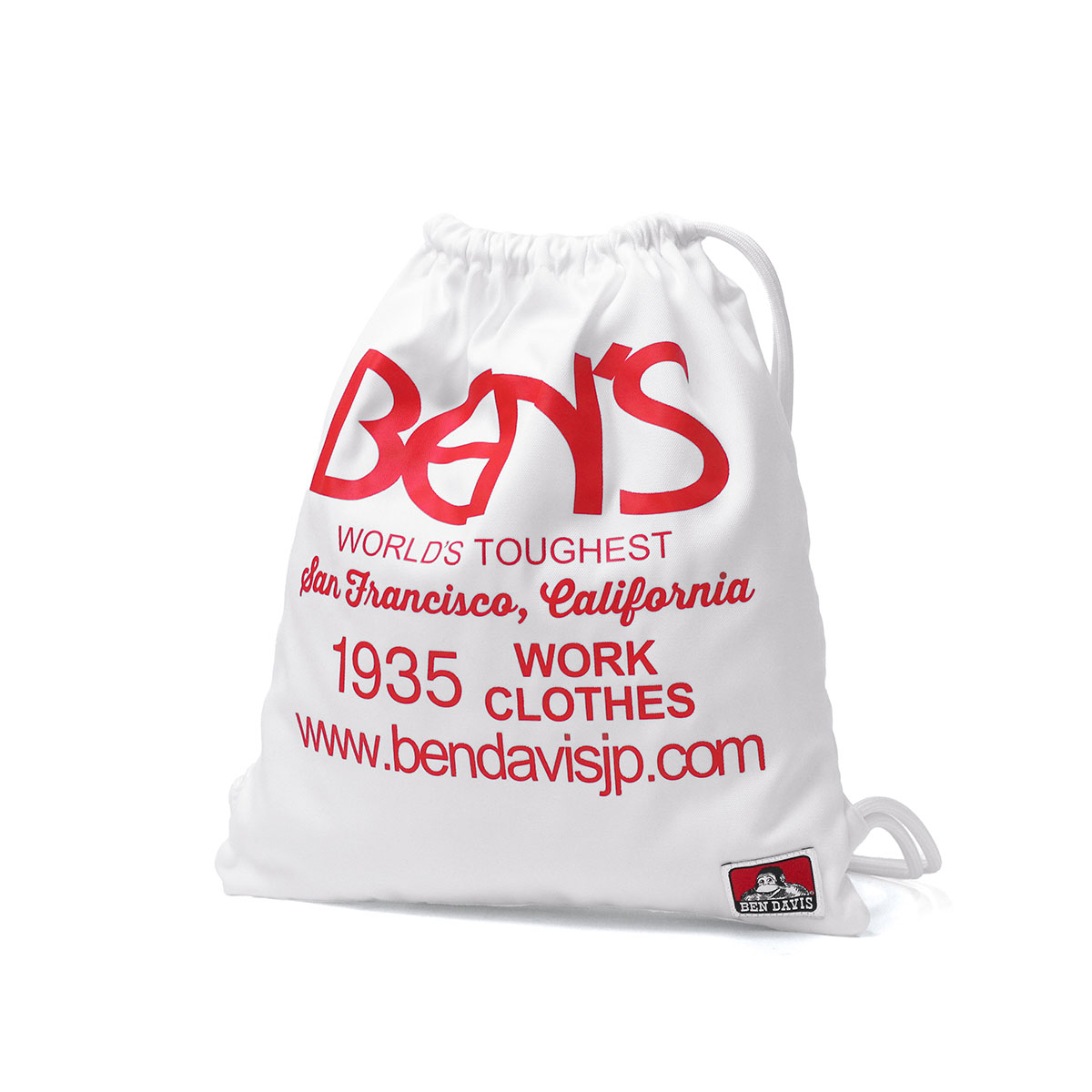 BEN DAVIS ベンデイビス BIG TYPO NAPSACK ナップサック BDW-8469