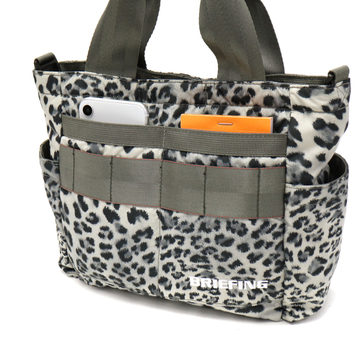 日本正規品】BRIEFING GOLF ブリーフィング ゴルフ CART TOTE LEOPARD