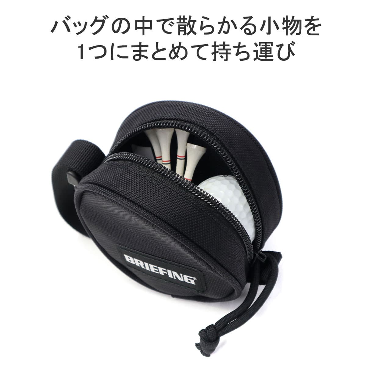 BRIEFING GOLF ブリーフィング 列ねる シルバー×ブラック ヘッドカバー 犬