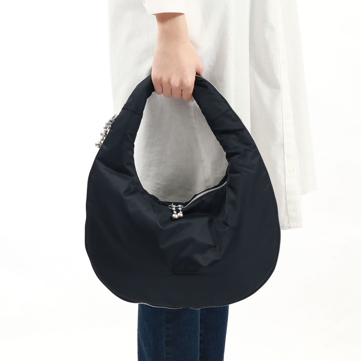 beautiful people ビューティフルピープル mobius bag in nylon twill 