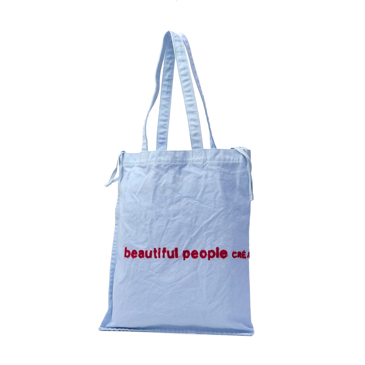 beautiful people ビューティフルピープル brushed logo bag トート