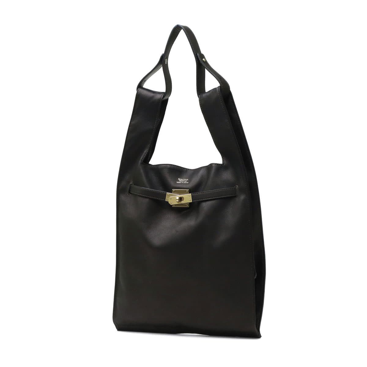beautiful people ビューティフルピープル oiled leather large market 