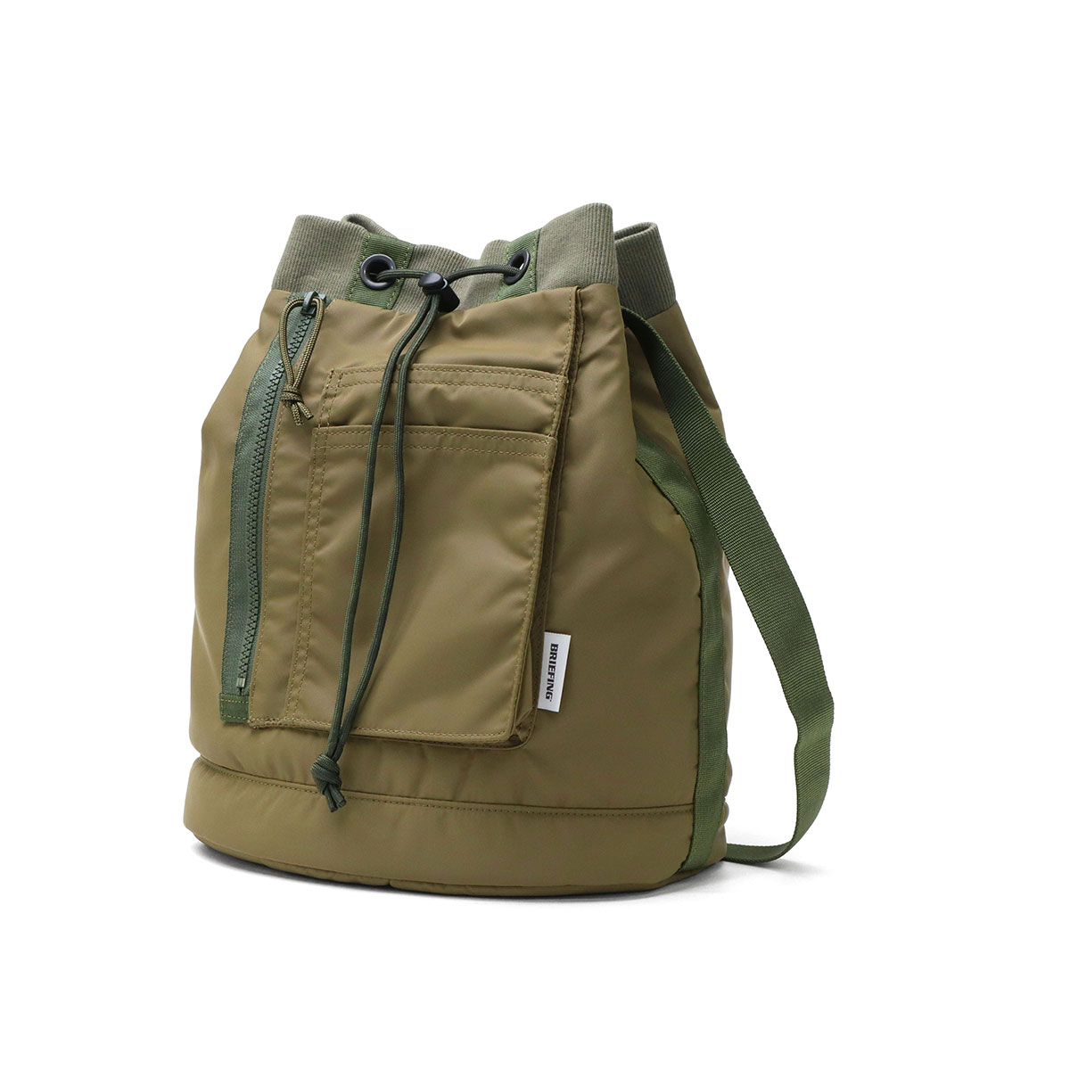 未使用級　BRIFENG ブリーフィング　モックネック　カーキ　希少カラー セール30%OFF】【日本正規品】BRIEFING ブリーフィング FIME