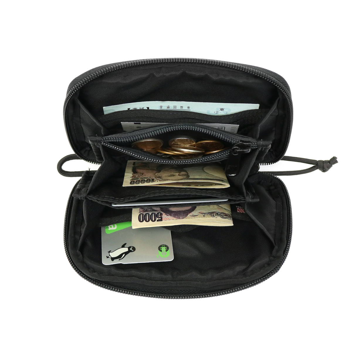 9009円 ブランド雑貨総合 ブリーフィング 財布 二つ折り財布 メンズ ラウンドファスナー BRIEFING USA BRM181601