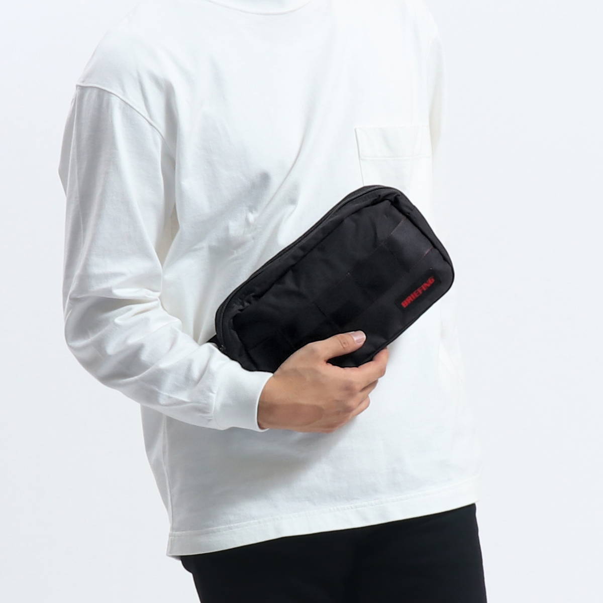日本正規品】BRIEFING ブリーフィング ONE ZIP POUCH MW ポーチ