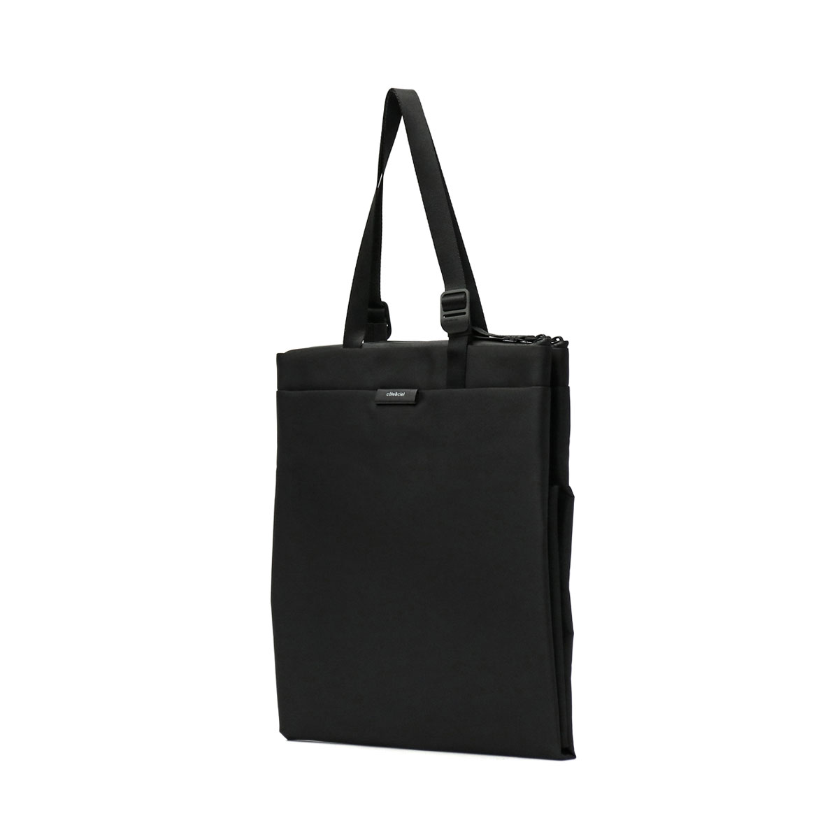 日本正規品】Cote&Ciel コートエシエル Salm Sleek Nylon Black トート