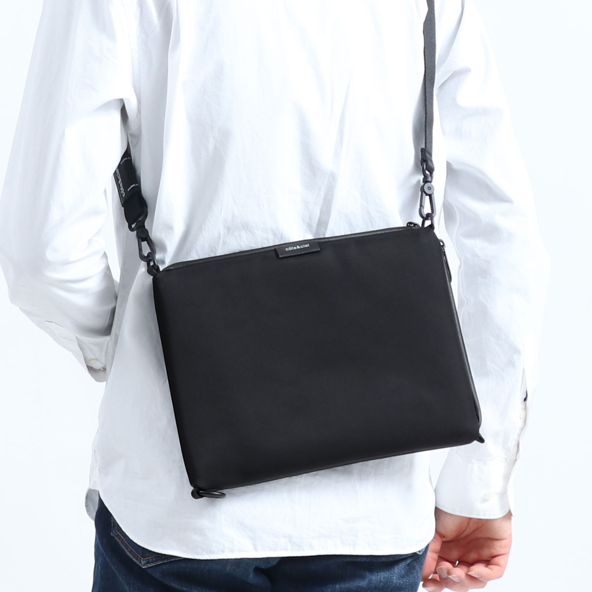 【日本正規品】Cote&Ciel コートエシエル Inn M Sleek 3WAYショルダーバッグ