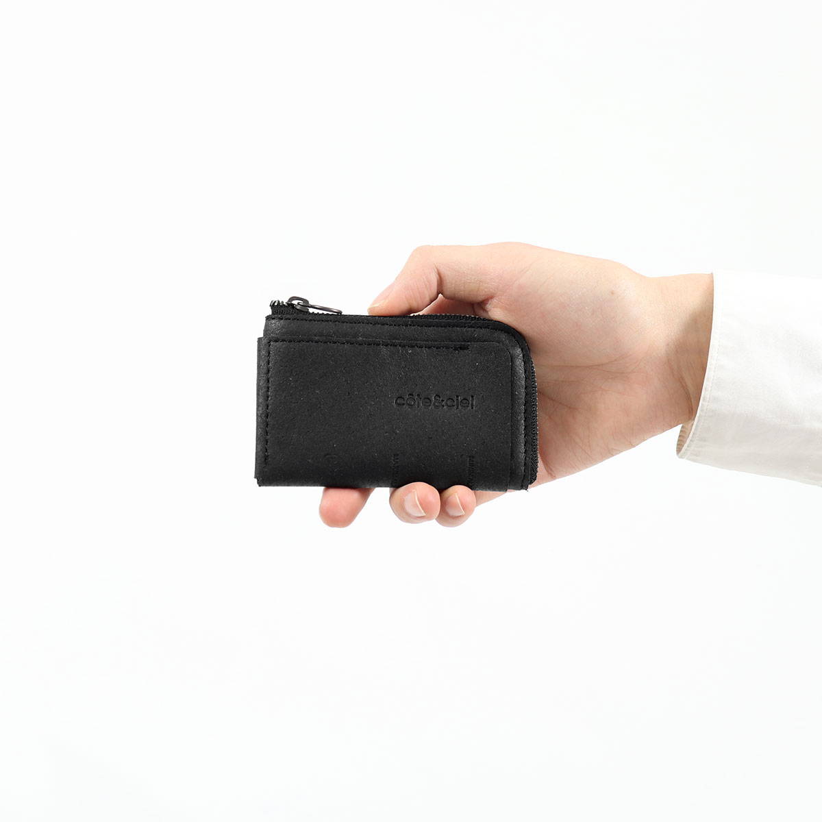 【日本正規品】Cote&Ciel コートエシエル Zippered Wallet Recycled Leather 財布