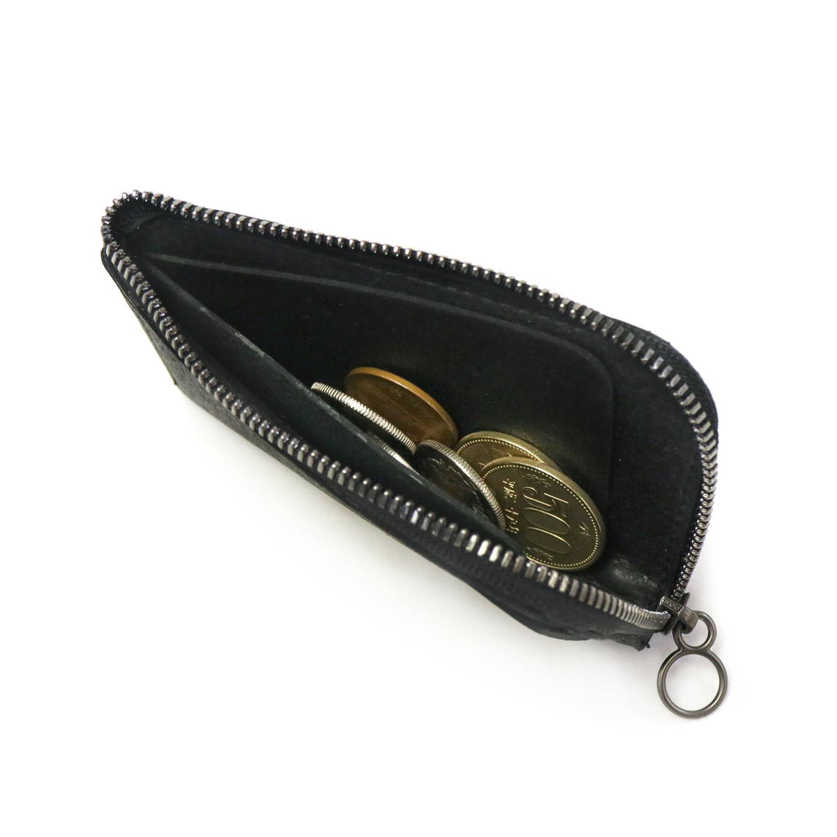 【日本正規品】Cote&Ciel コートエシエル Zippered Wallet Recycled Leather 財布
