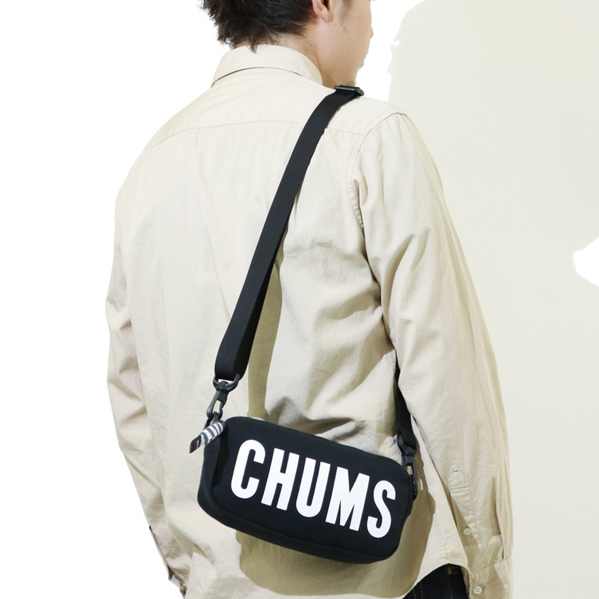 日本正規品 Chums チャムス Boat Logo Shoulder Sweat ショルダーバッグ Ch60 2523 正規販売店 カバン 小物の専門店のギャレリアモール