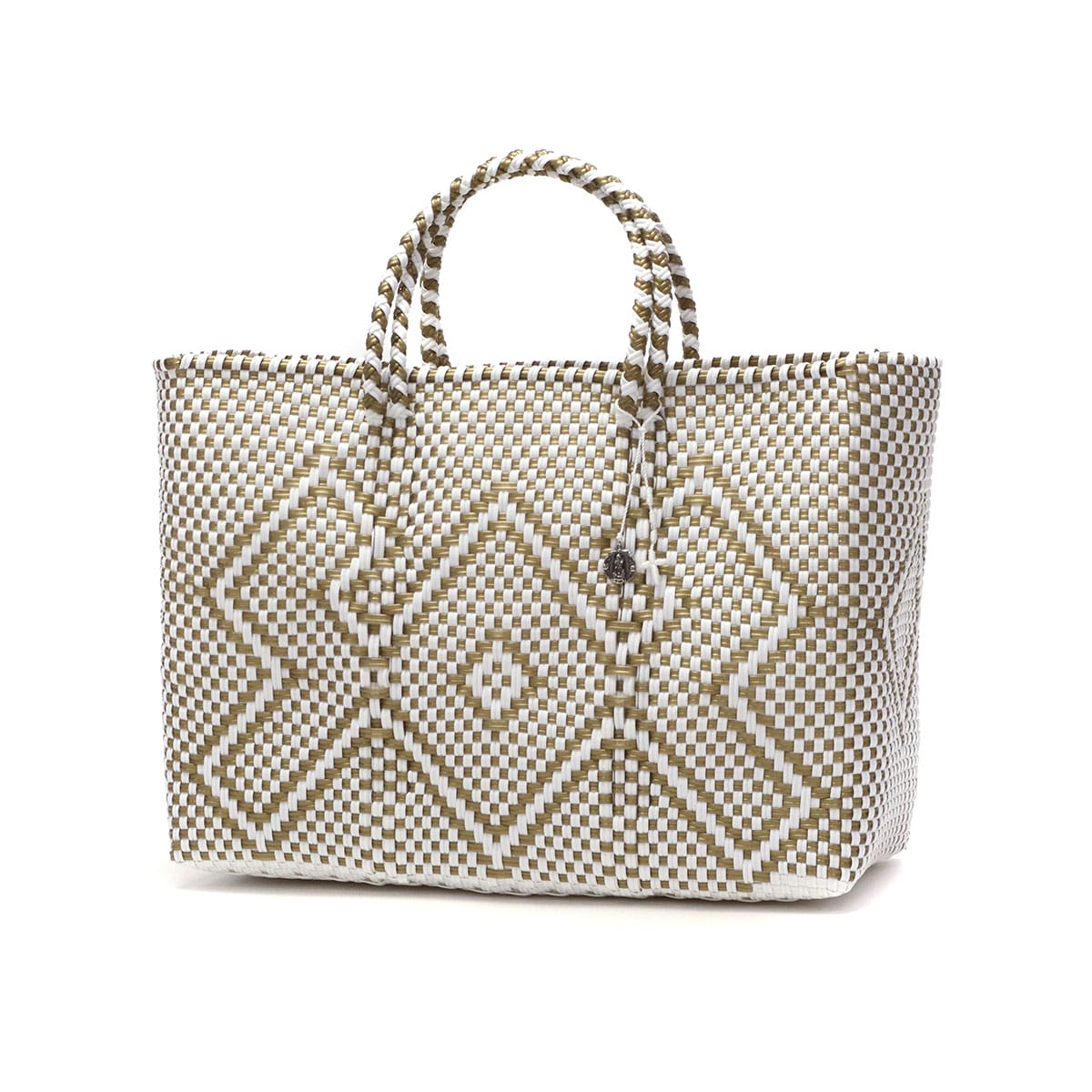 OJO DE MEX オホ デ メックス Plastico Cago Tote - chico - かご