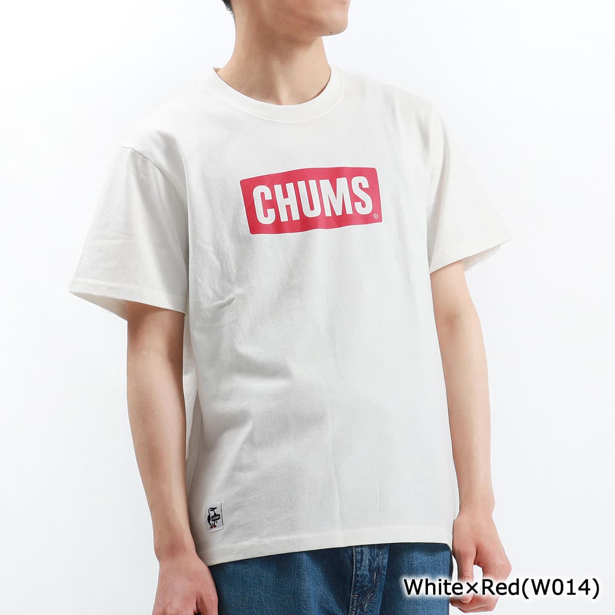 日本正規品 Chums チャムス Chums Logo T Shirt Tシャツ Ch01 13 正規販売店 カバン 小物の専門店のギャレリアモール