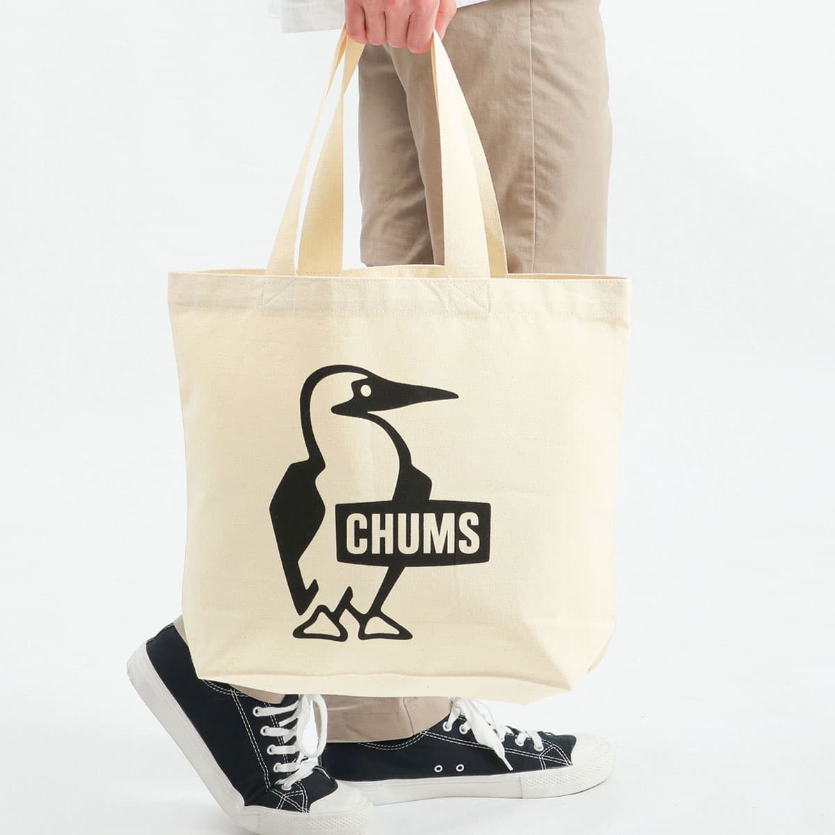 色: ホワイト[チャムス] トートバッグ Booby Canvas Tote