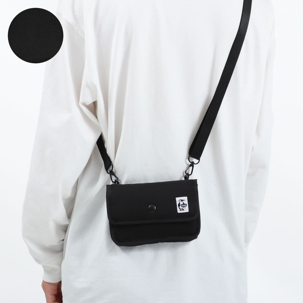 日本正規品】CHUMS チャムス Mini Pouch Sweat ショルダーバッグ CH60
